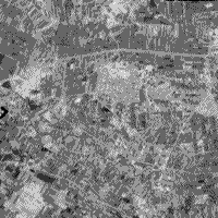SPOT image of the Ghard plains, Morocco - Band 3 (IR), March 14 1986.