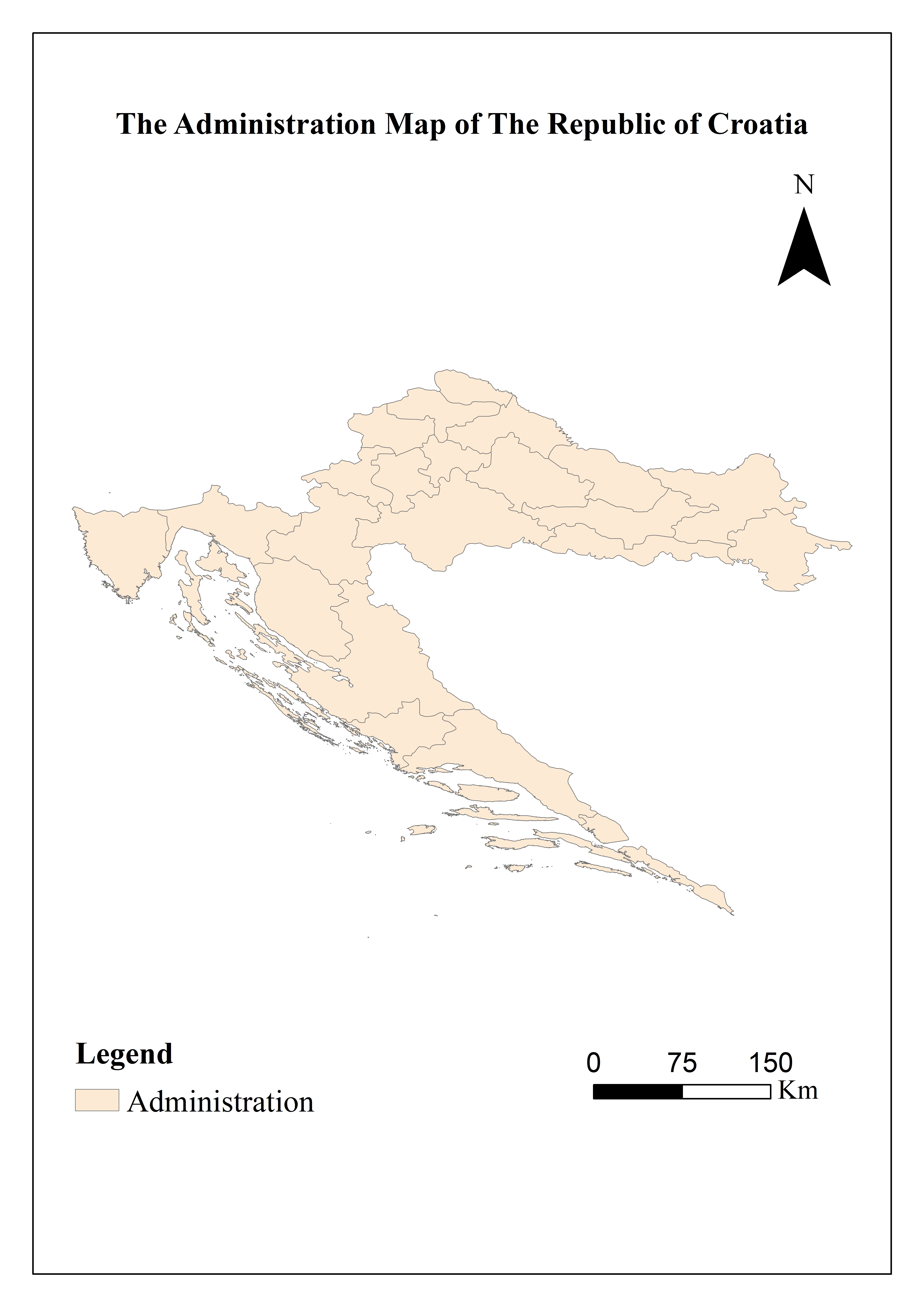 Basic national information database of The Republic of Croatia