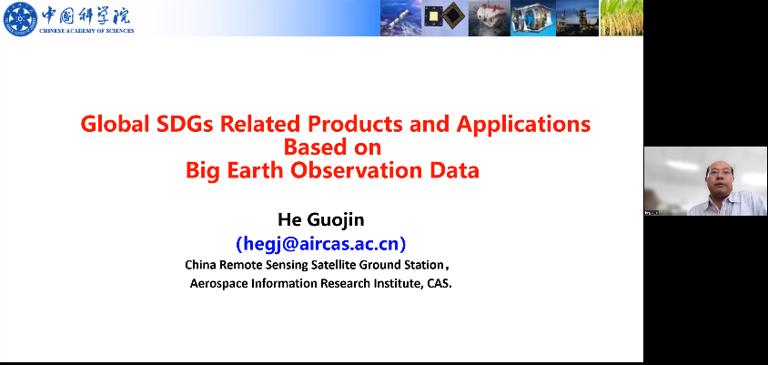 Global SDGs related products and applications based on Big Earth Observation data