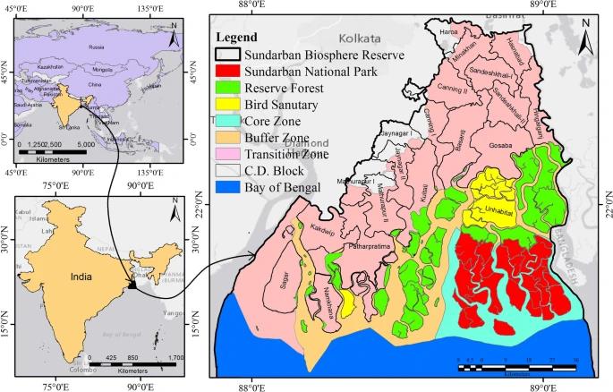 Assessment of suitable habitat of mangrove species for prioritizing restoration in coastal ecosystem of Sundarban Biosphere Reserve, India