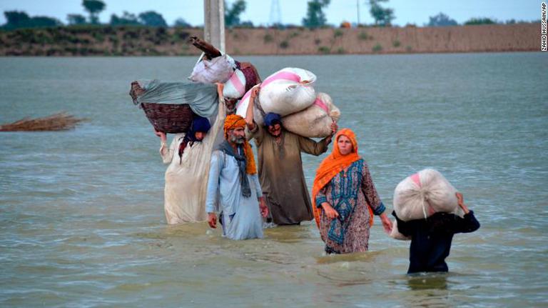 Pakistan floods hit 33 million people in worst disaster in a decade