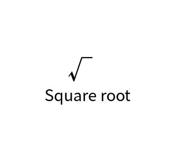 Square root online calculator