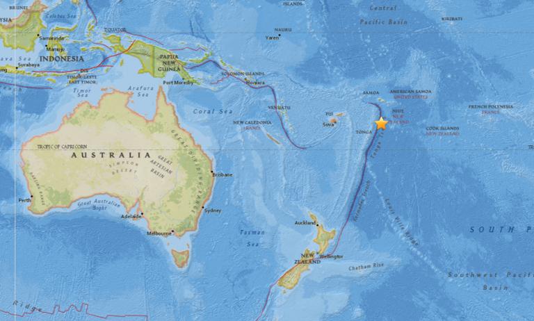 October 11, 2017 Earthquake Information of Neiafu, Tonga
