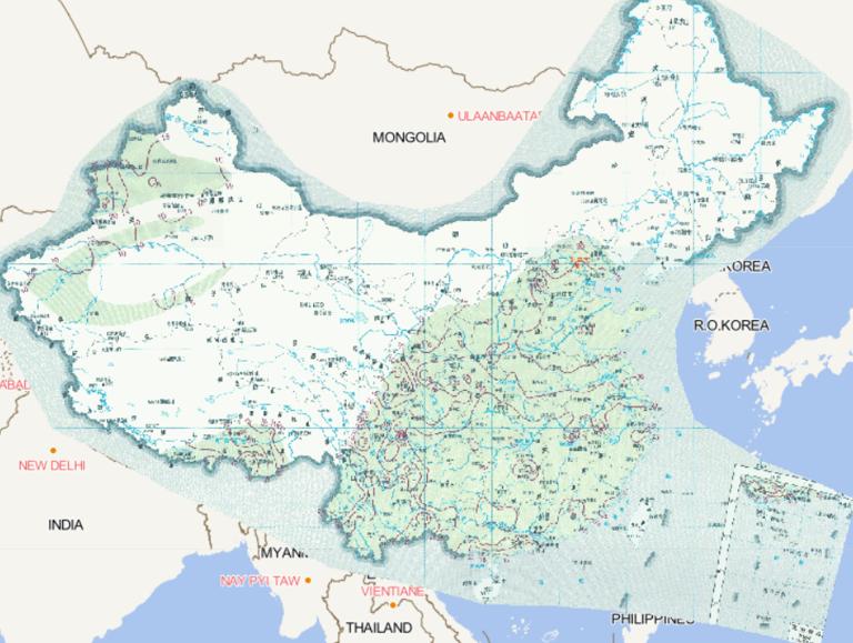 Online map of meteorological conditions distribution during wheat powdery mildew critical period in China