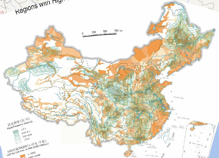 Online historical map of high-frequency flood disaster areas in China (1912-1949)