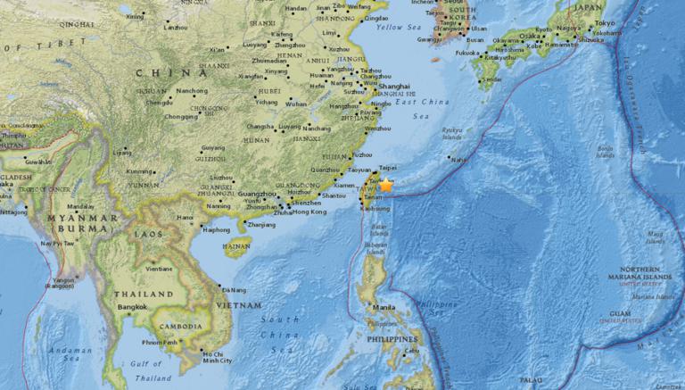 October 29, 2017 Earthquake Information of  Hualian, Taiwan