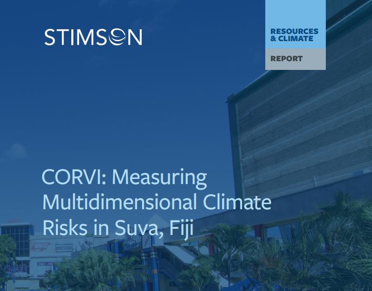 CORVI: Measuring Multidimensional Climate Risks in Suva, Fiji