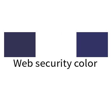 Web security color online color picker