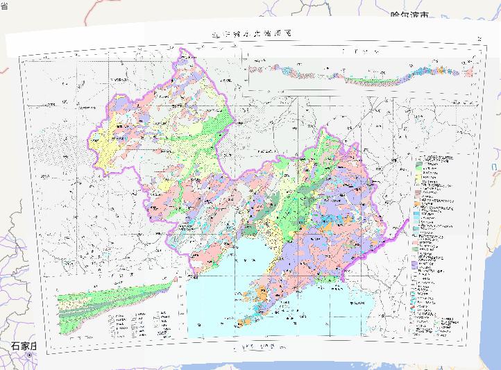 Hydrogeological map of Liaoning Province, China
