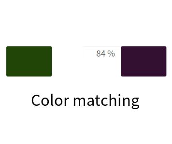 Color matching online calculator