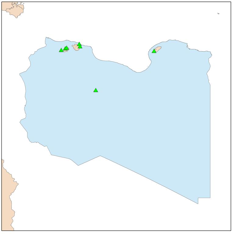 Libya Dams Distribution Dataset