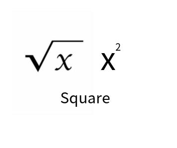 Square online calculation