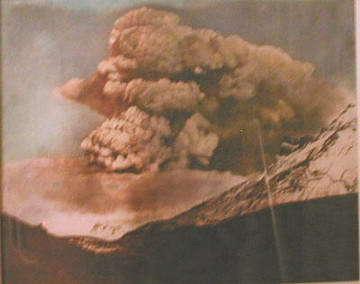 The disasters casued by volcanic eruption