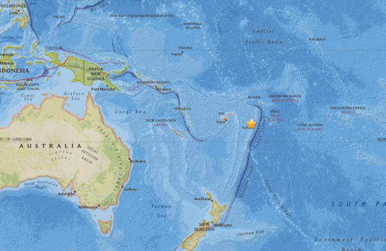September 17, 2017 Earthquake Information of Neiafu, Tonga