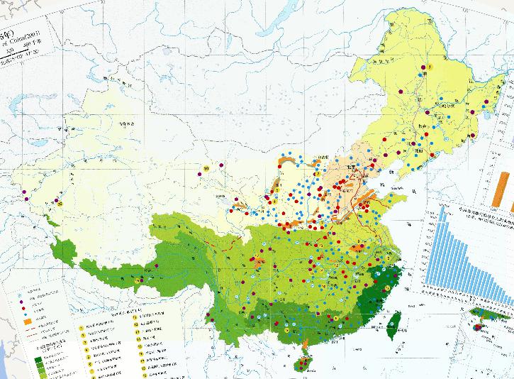 China Water Conservancy Project Online Map (2005)