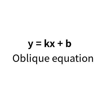 Oblique equation calculator
