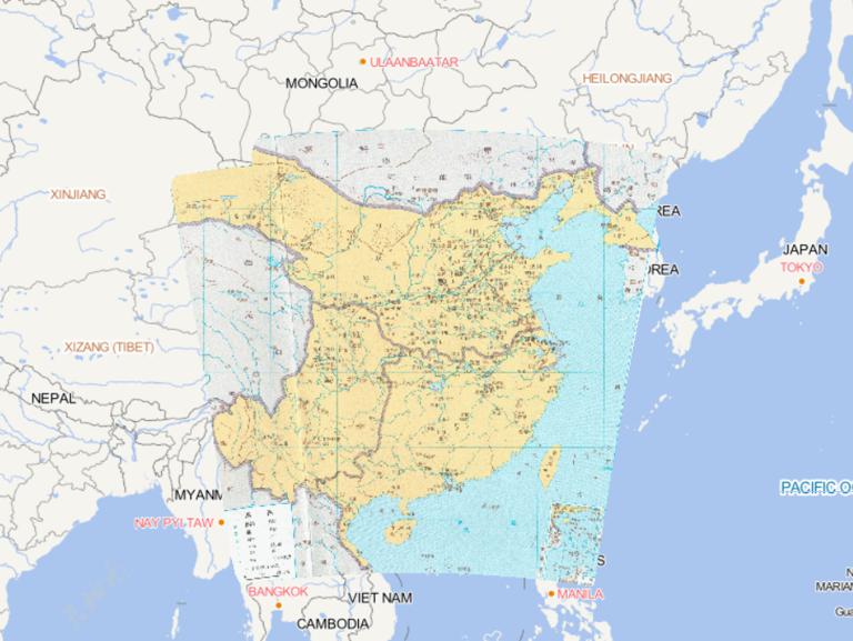 Online history map of the Three Kingdoms of China (262) online history map of the Three Kingdoms of China (262)