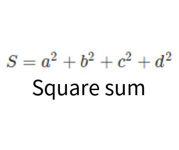 Square sum online calculator