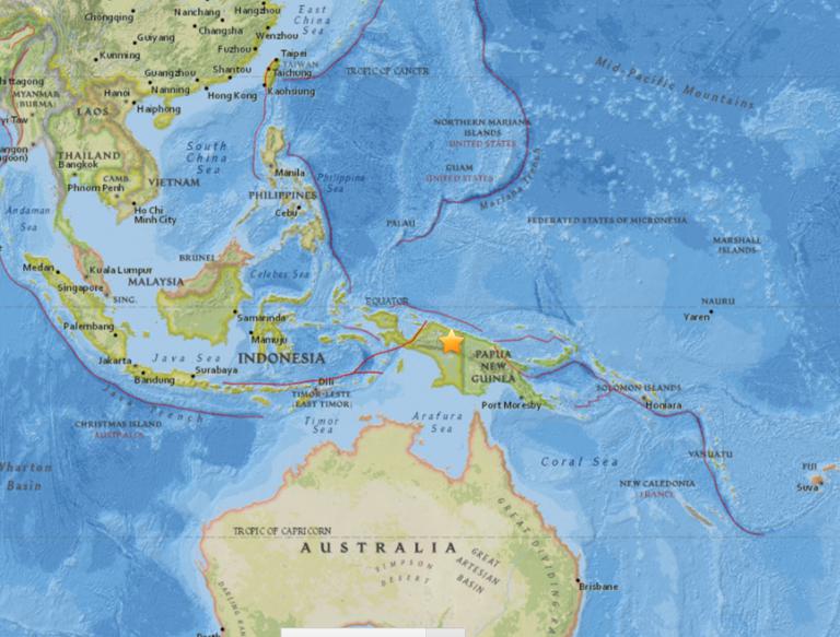 September 27, 2017 Earthquake Information of Abepura, Indonesia