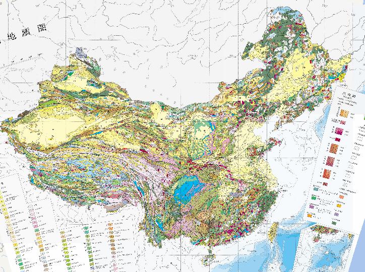 Geological stratigraphic online map of China