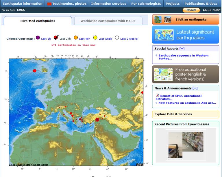 European-Mediterranean Seismological Centre