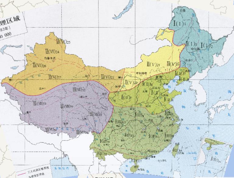 An online map of China 's physical geography