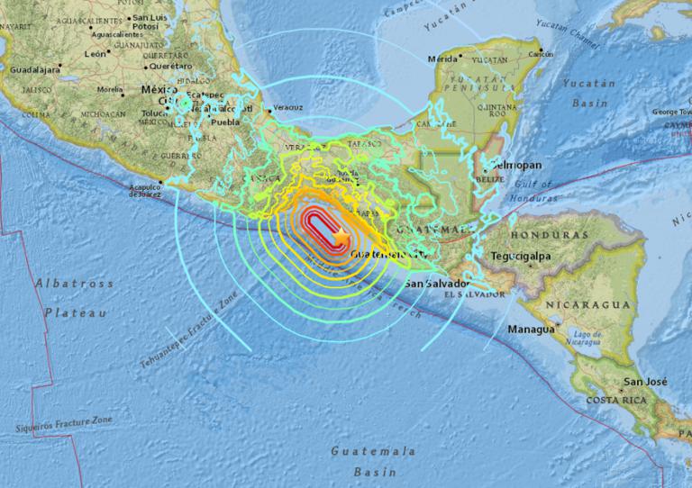 September 8, 2017 Earthquake Information of Pijijiapan, Mexico