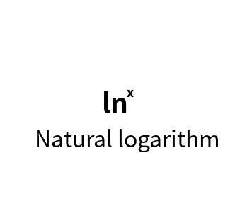 Natural logarithm online calculator