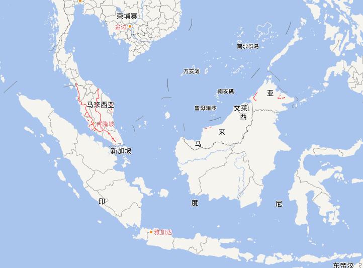 Online Map of Malaysian Railway