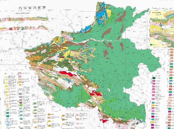 Geological online map of Henan Province, China