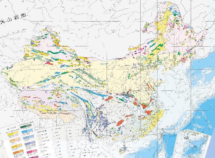 Geological online map of volcanic rocks in China