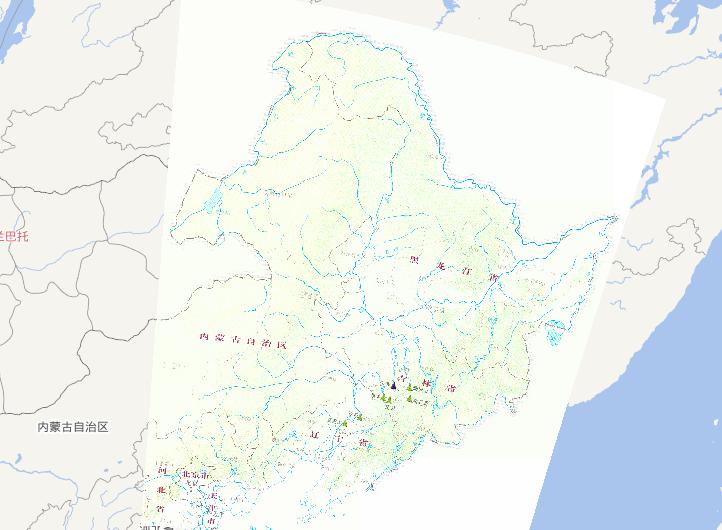 Water regimen and riverway condition online map from July 14th to 20th,2010 during the mid July's flood disaster period in Northeast China