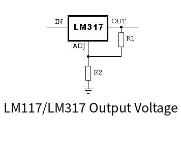 LM117/LM317 Output Voltage Online Calculator