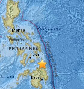 June 1, 2018 Earthquake Information of 6km SE of Kitcharao, Philippines