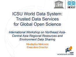 ICSU World Data System: Trusted Data Services for Global Open Science（2015）