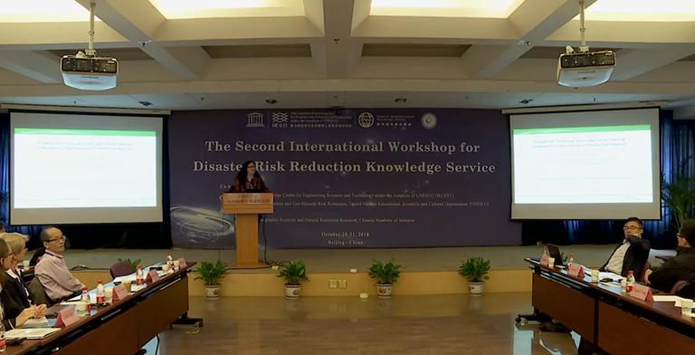 Prospects for Enhancing Global, Regional and National Collaboration in Data Sharing for Disaster Risk Reduction-Prof. Gretchen Kalonji