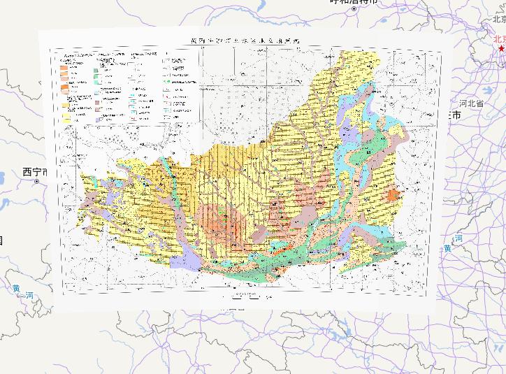 Hydrogeological Online Map of the Loess Area in the Middle Yellow River