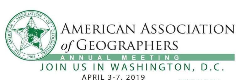The Disaster Risk Reduction Knowledge Service System Sub-platform of IKCEST attended American Association of Geographers(AAG)’ Annual Meeting