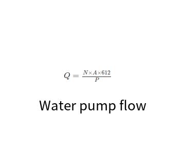 Online calculator of pump output power pressure flow (calculate water pump flow)