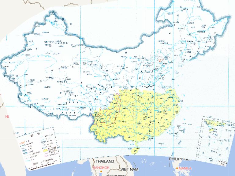 Online map of obstructive cold damage frequency during booting stage of one season medium japonica rice in southern China