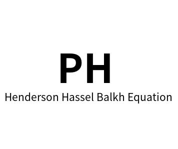 Henderson Hassel Balkh Equation---protein Isoelectric Point Online Calculator