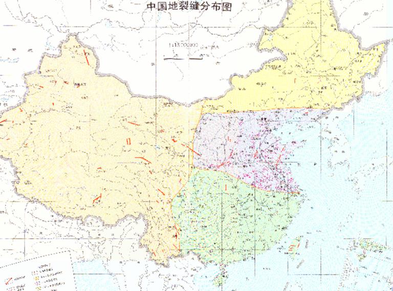 Online Distribution  Map of Ground Fissures in China