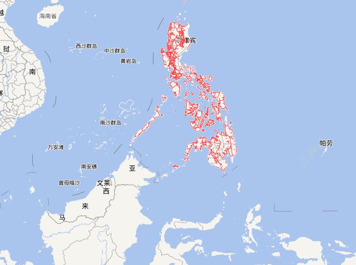 Online Map of Philippine Highway