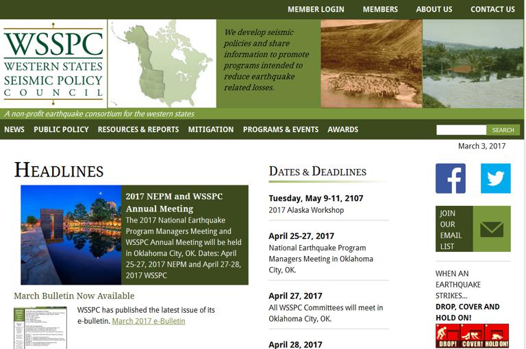 Western States Seismic Policy Council  (USA)