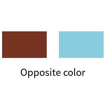 Opposite color online calculator