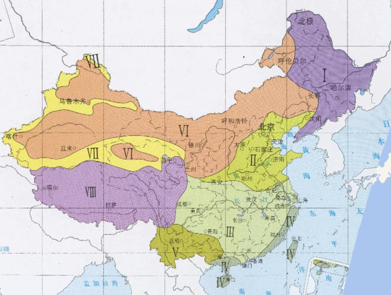 Online map of dynamic river type of China