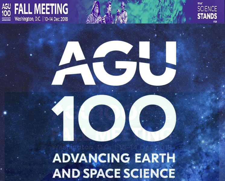 The Disaster Risk Reduction Knowledge Service team of IKCEST attended the American Geophysical Union (AGU) Fall Meeting 2018