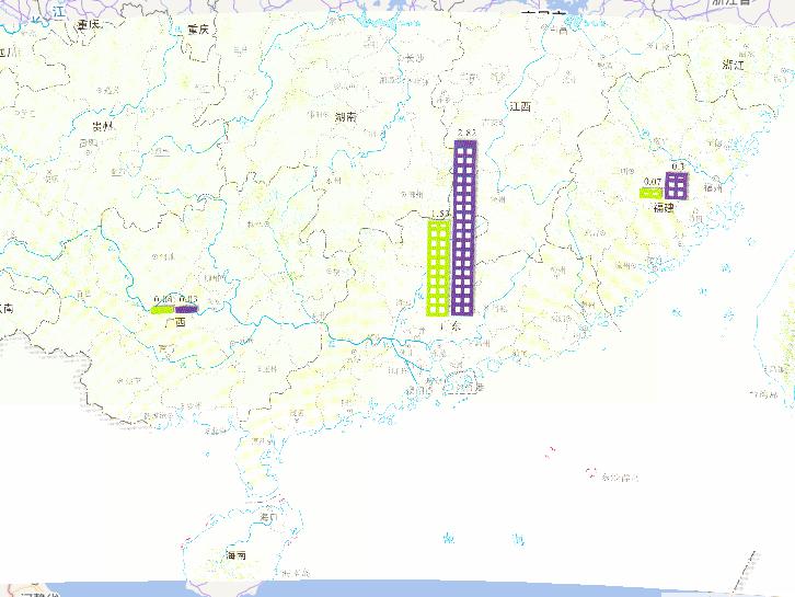 Housing losses online map of typhoon Fanapi(2010)