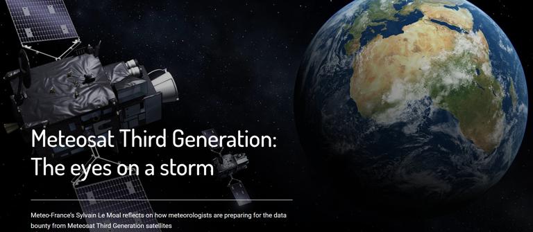 Meteosat Third Generation: The eyes on a storm