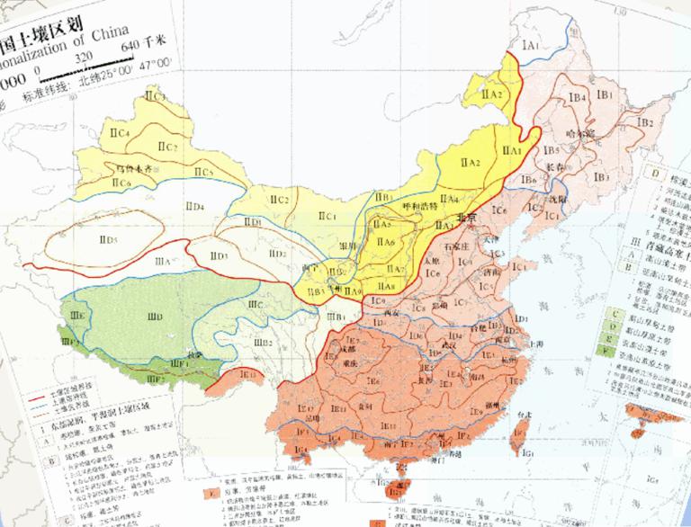 Online Map of Soil Division in China